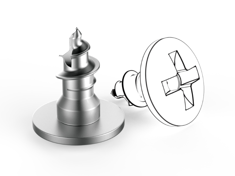 Винт для фиксации мембран SWm-12-30-15 (уп.15 штук) - default